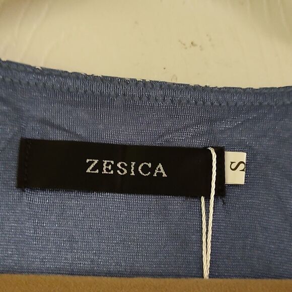 Zesica lt blue Bohemian Floral Printed Wrap Short Sleeve Split Maxi Dress - Picture 4 of 7